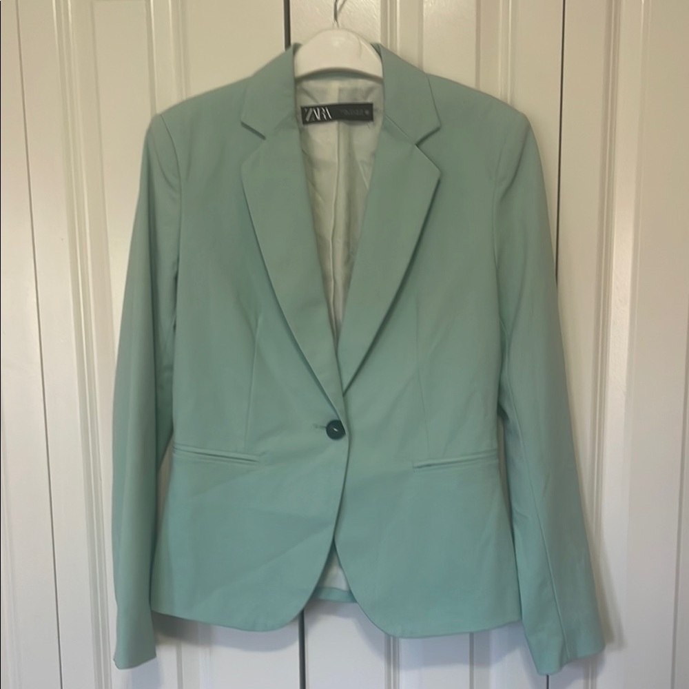 Zara mint Blazer